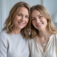 Thumbnail for Floral Heart Photo Locket Necklace