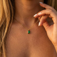 Thumbnail for Emerald Pendant Necklace