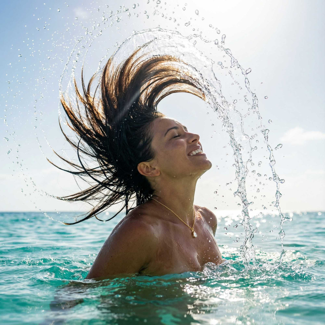 Astra Teardrop Necklace