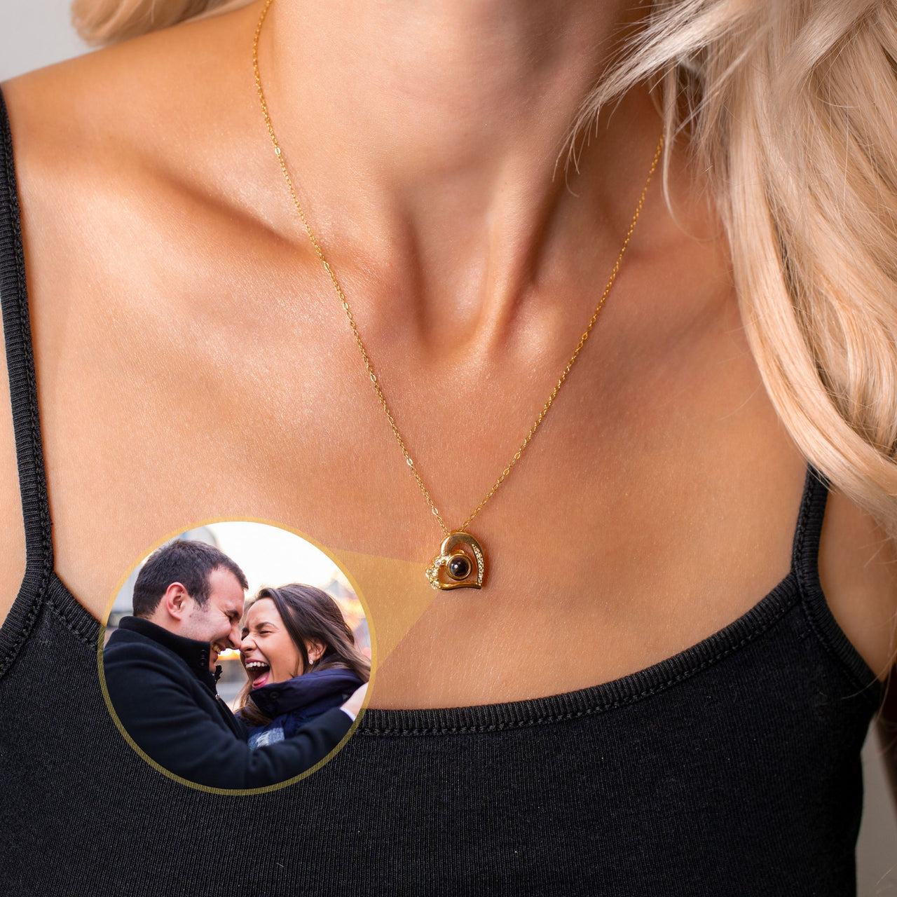 Girlfriend Photo Necklace