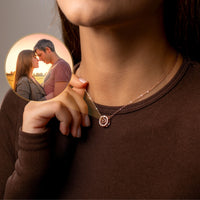 Thumbnail for Circular Photo Necklace