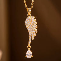 Thumbnail for Close-up of the gold necklace | SKU: 42005-gold