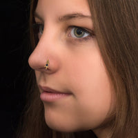 Thumbnail for Ethereal Nose Ring - Titanium Nose Jewelry - Gold Nose Ring - Nose Piercing Jewelry Nose Ring Brother & Sisters