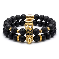 Thumbnail for Gold Crowned Lion Set – studio packshot | Brother & Sisters | SKU: 21385847-gold-XS-14-15, 21385847-gold-S-16-17, 21385847-gold-M-18-19, 21385847-gold-L-20-21, 21385847-gold-XL-22-23