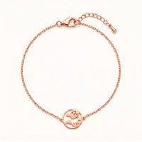 Thumbnail for Earth bracelet — product photo on a white background, rose gold | SKU: 22665062-rose-gold