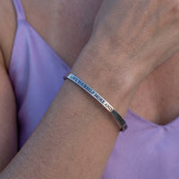 Thumbnail for Self love gifts — close-up of the details, silver | SKU: lymab-wg