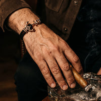 Thumbnail for Rose Gold Anchor – with a cigar | Brother & Sisters | SKU: 3621358-rose-gold-XS-14-15, 3621358-rose-gold-S-16-17, 3621358-rose-gold-M-18-19, 3621358-rose-gold-L-20-21, 3621358-rose-gold-XL-22-23