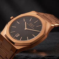 Thumbnail for Royal men's watch, three-quarter view – Brother & Sisters (SKU 01122019-royal)