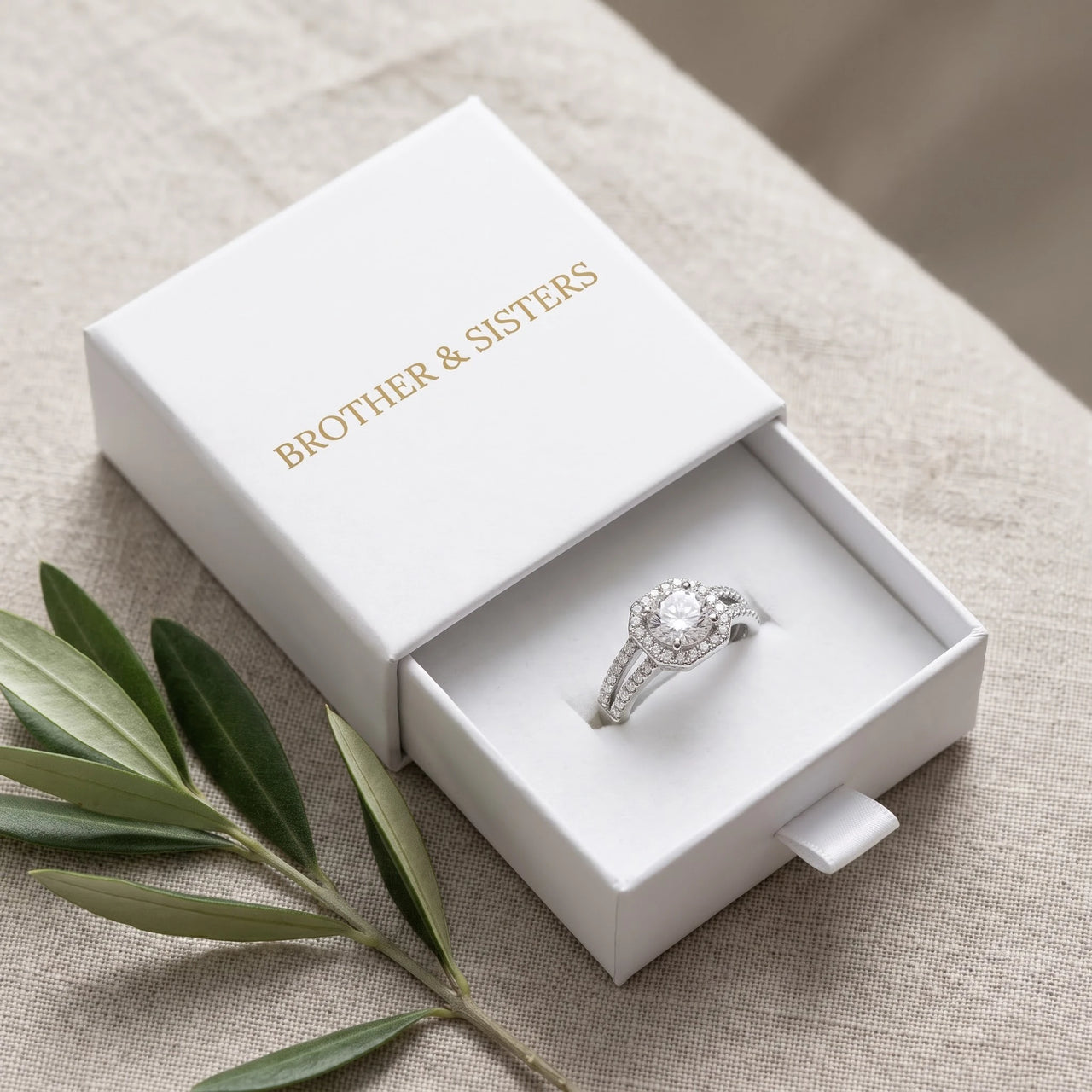 Waterproof ring — in the gift box, silver | SKU: 346060-4.5-silver