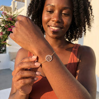 Thumbnail for Tree of life bracelet — worn, everyday gesture, gold | SKU: 18963309-gold