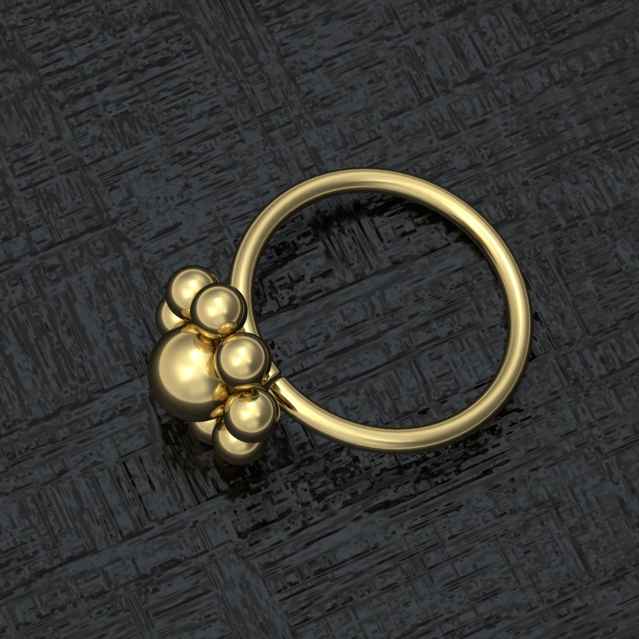 Whispering Nose Ring - Titanium Nose Jewelry - Gold Nose Ring - Nose Piercing Jewelry Nose Ring Brother & Sisters